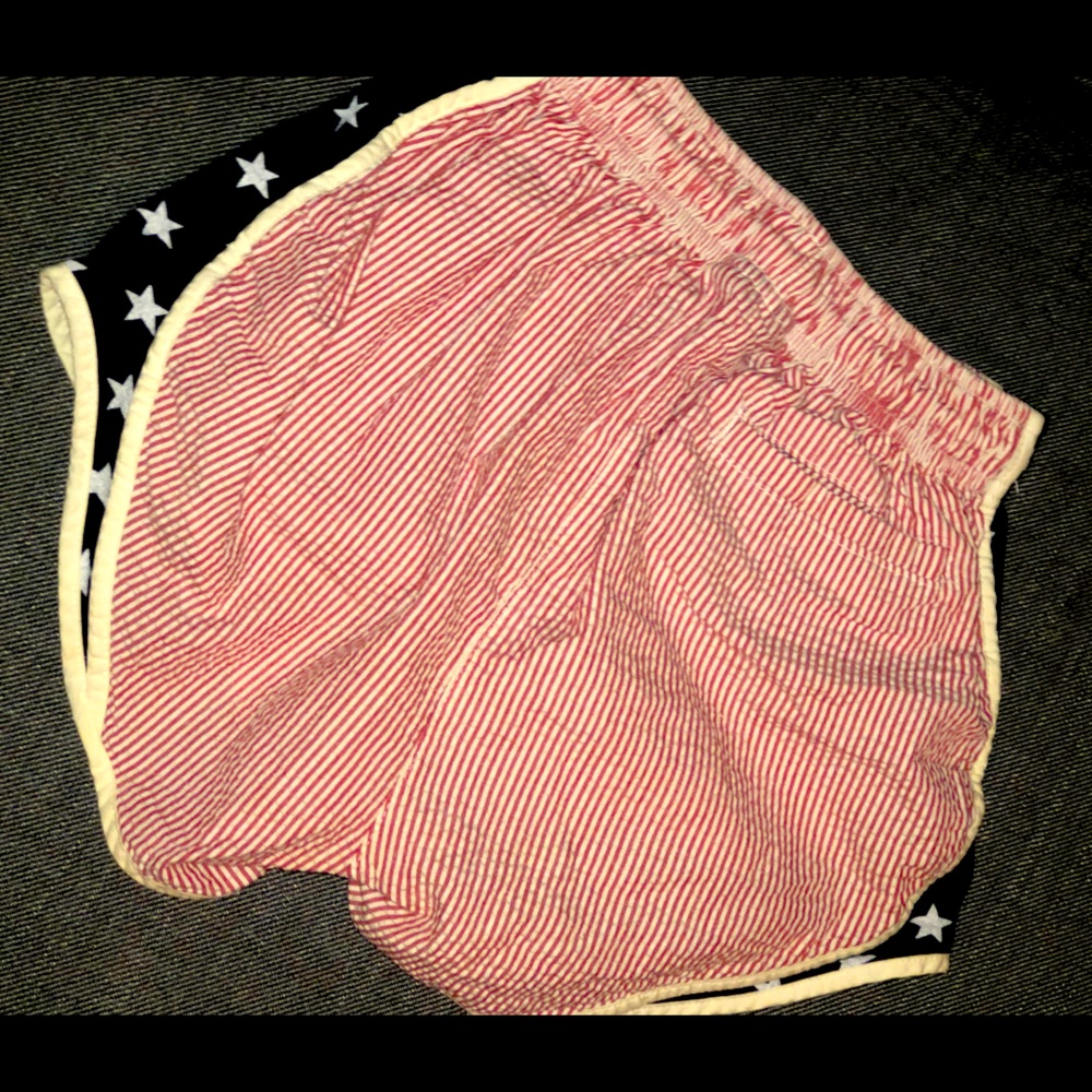 Shorties seersucker shorts.